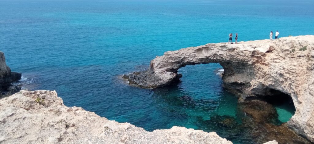 Panorama fotgrafato durante l'escursione ad Ayia Napa e Capo Greco nel corso della nostra vacanza a Cipro senza auto