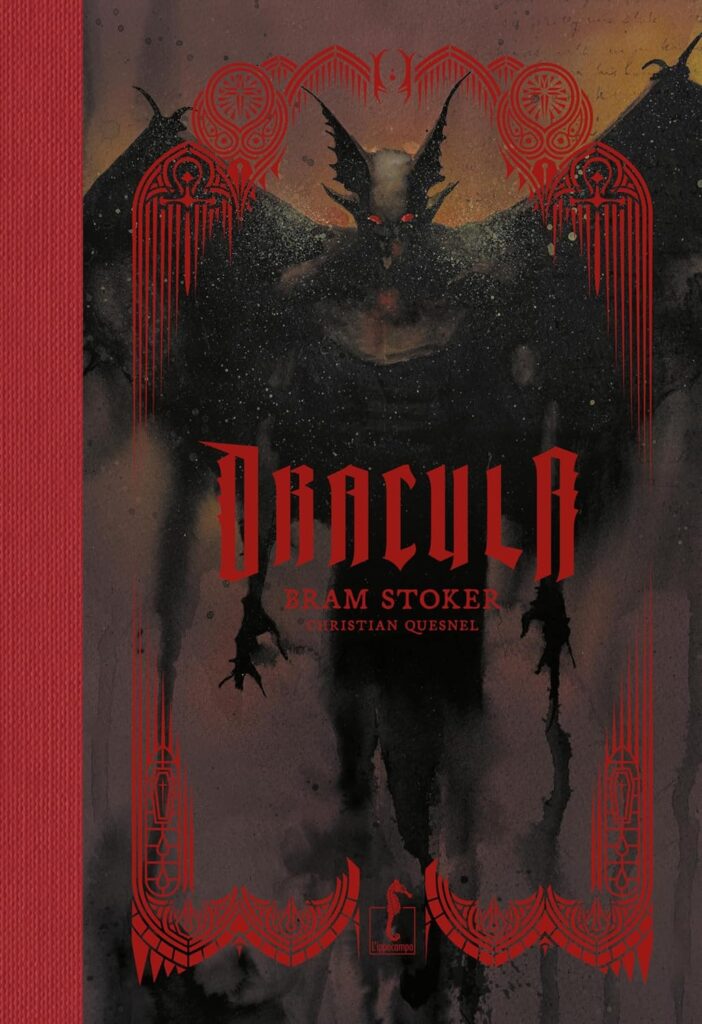 Copertina dell'edizione L'ippocampo di Dracula di Bram Stoker