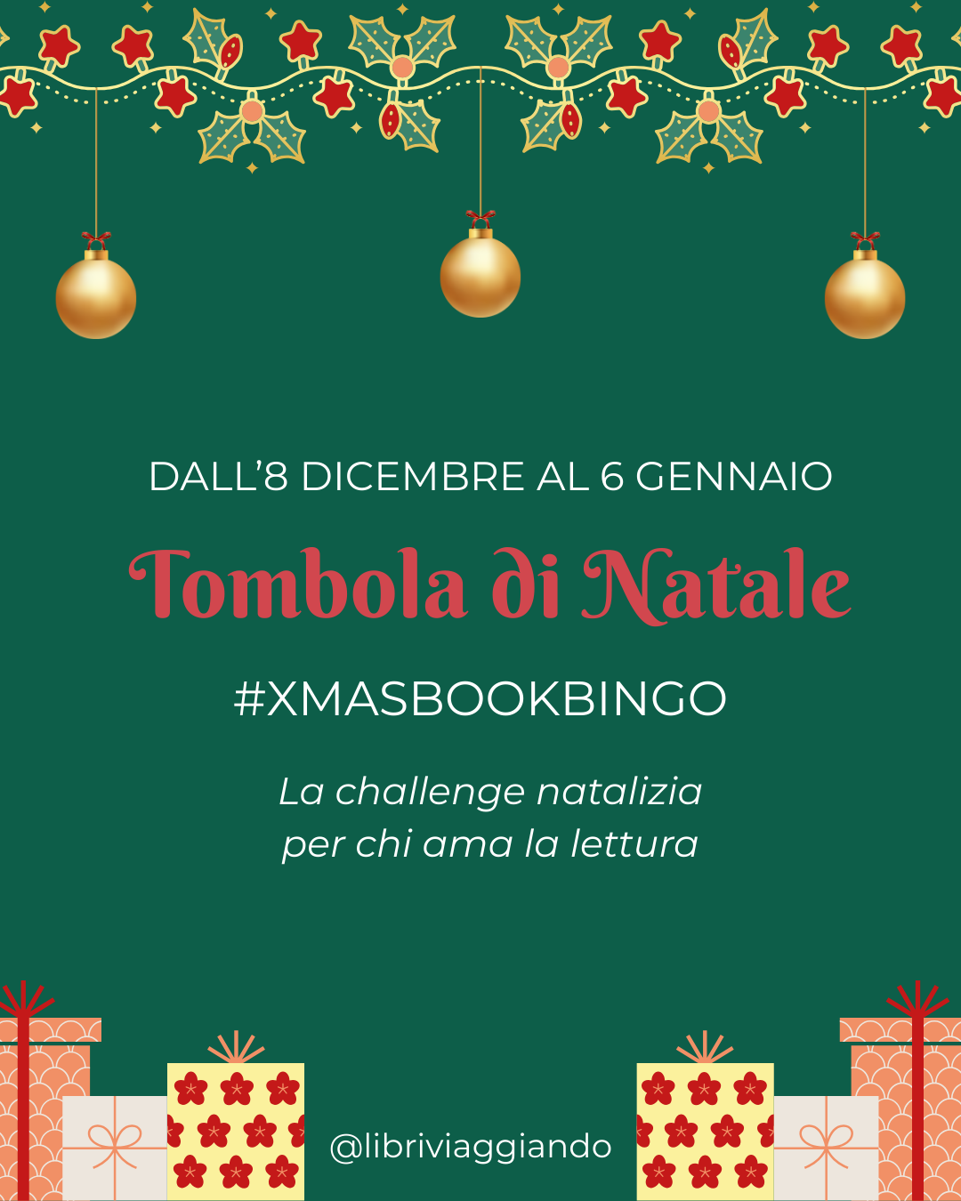 La sfida di lettura #xmasbookbingo