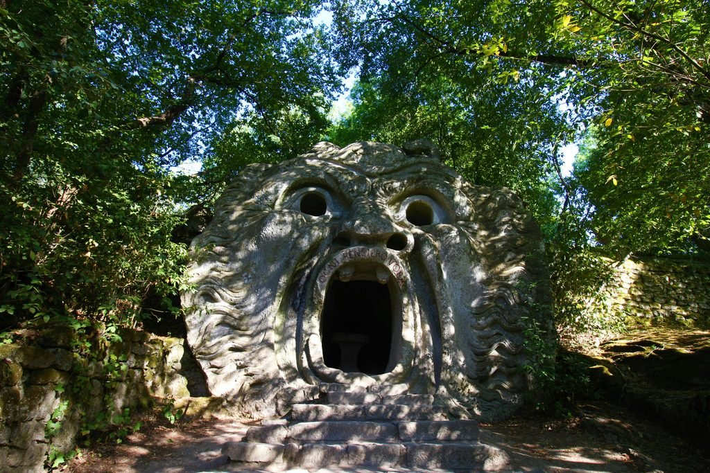 reading escape borgo umbria orvieto parco dei mostri bomarzo